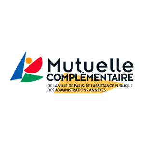 logo mutuelle complémentaire de la ville de paris, de l'assistance publique, des administrations annexes